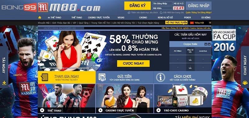 Đánh giá nhà cái M88 - giao dịch nhanh và bảo mật nhất 