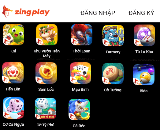 Zing Play hấp dẫn với hệ thống game đa dạng