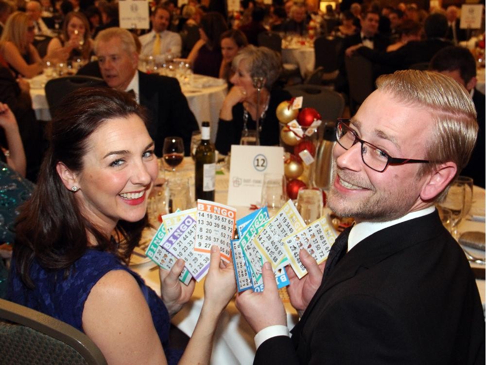 playing bingo