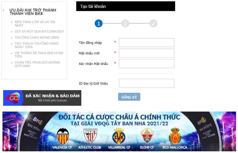 Tặng 100k khi đăng ký