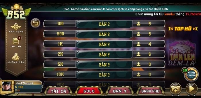 B52 game