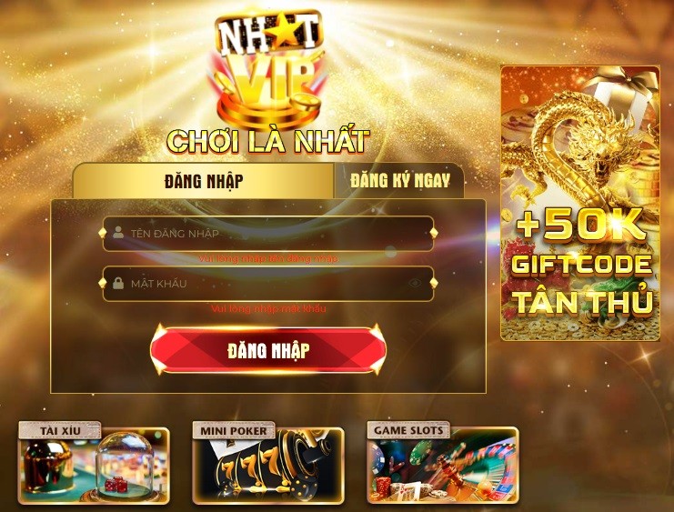game bài tặng vốn khi đăng ký