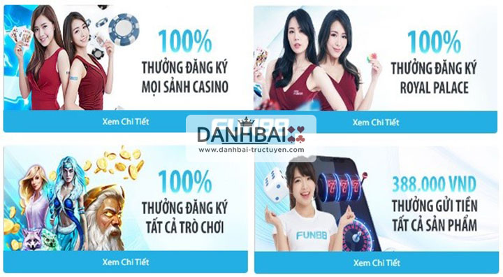 Fun88 games bonuses