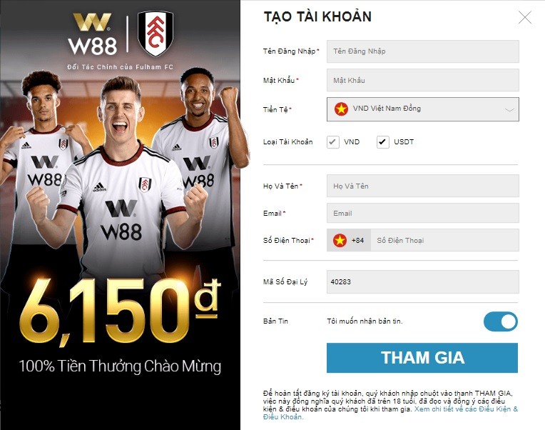 w88 casino bonus
