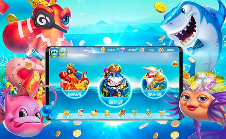 Shoot lucky fish