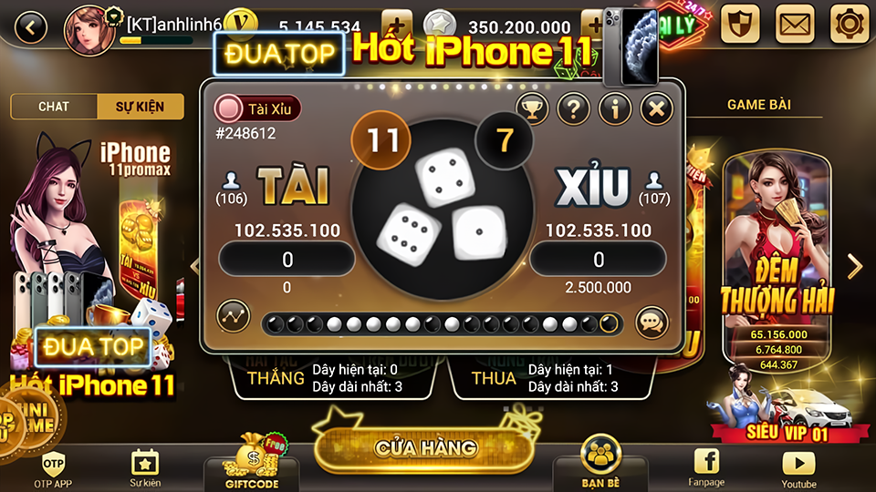 Ứng Dụng Game Tài Xỉu