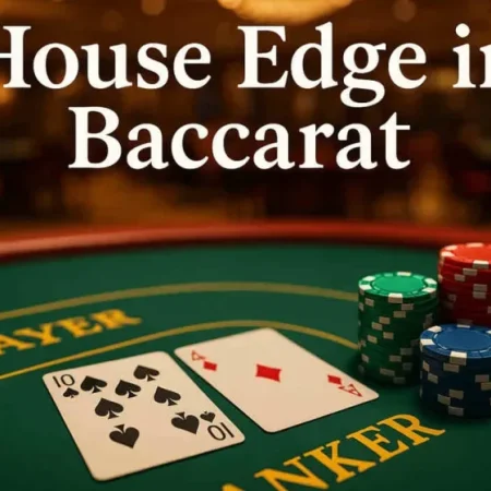 House Edge Baccarat: Giải Thích Dễ Hiểu Để Không Cược Mù