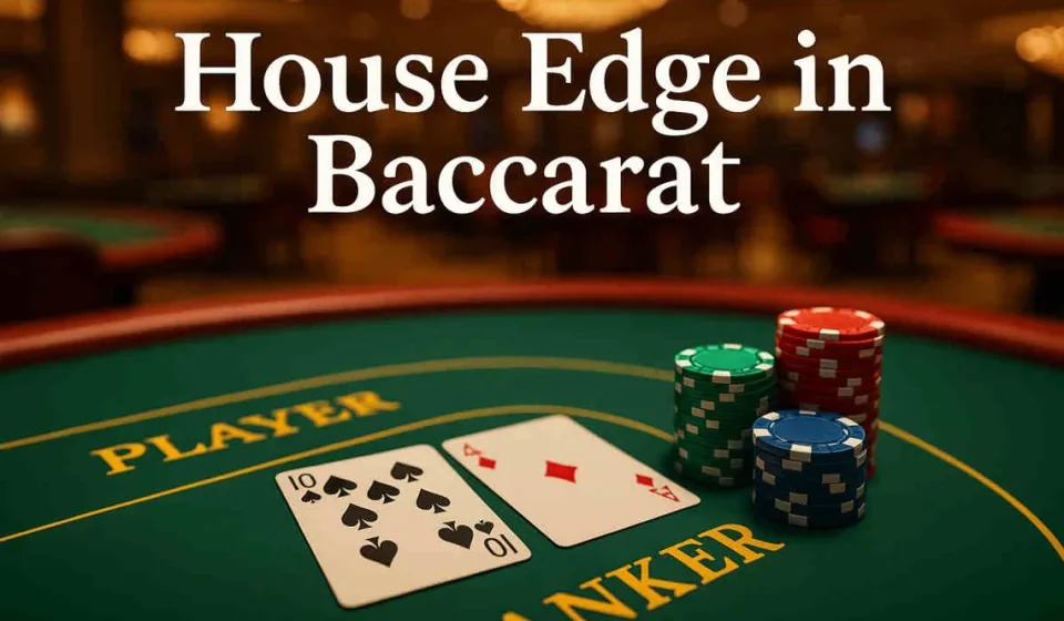 House edge baccarat Live Casino House