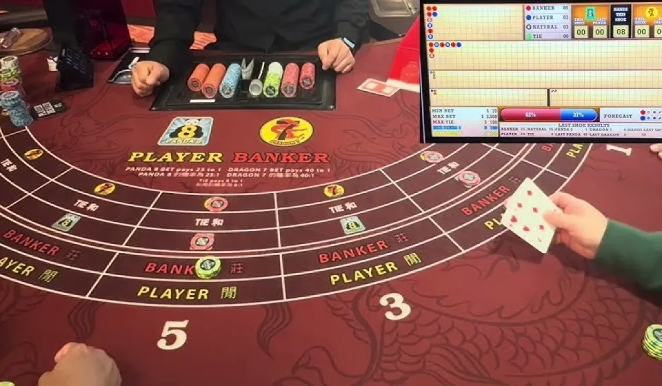 Chọn bàn baccarat FUN88 theo limit