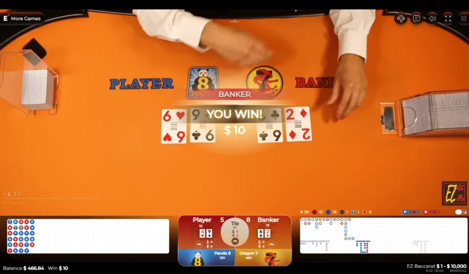 Đọc road baccarat Live Casino House