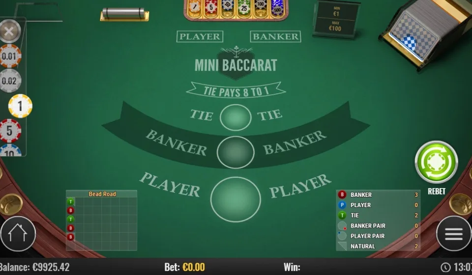 Mini baccarat FUN88