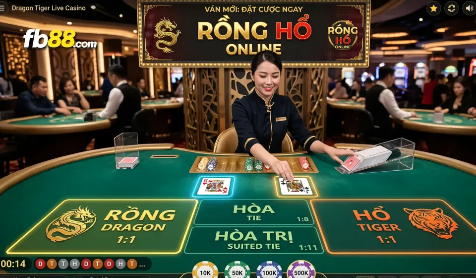 cách chơi rồng hổ FB88